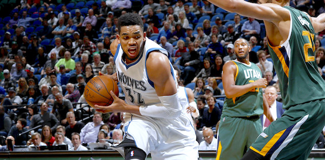 karl-anthony towns NBA DFS lineup picks fanduel draftkings daily fantasy basketball