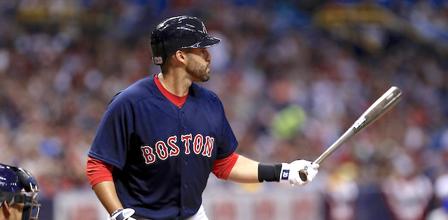 J.D. Martinez in Boston Red Sox lineup Friday after exiting in eighth