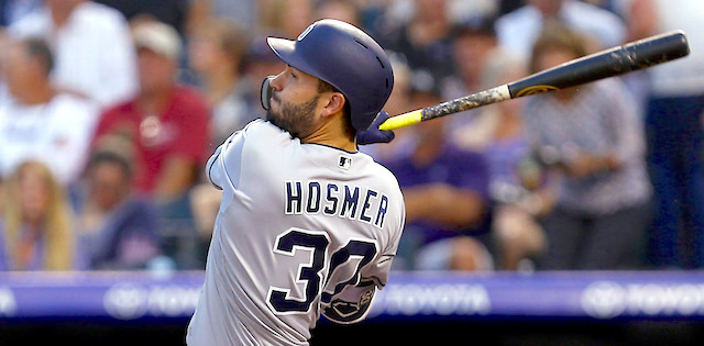 Padres' Eric Hosmer on launch angle, adjusting to the NL, his walk