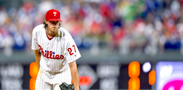 Aaron Nola — rankingi fantasy baseballu, wiadomości o kontuzjach MLB, wybrane składy DFS