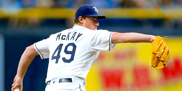 Brendan McKay hitting, not pitching, at Rays camp