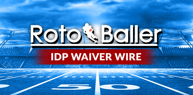 IDP Fantasy Football Report: Waiver Wire Pickups and Early Week 5