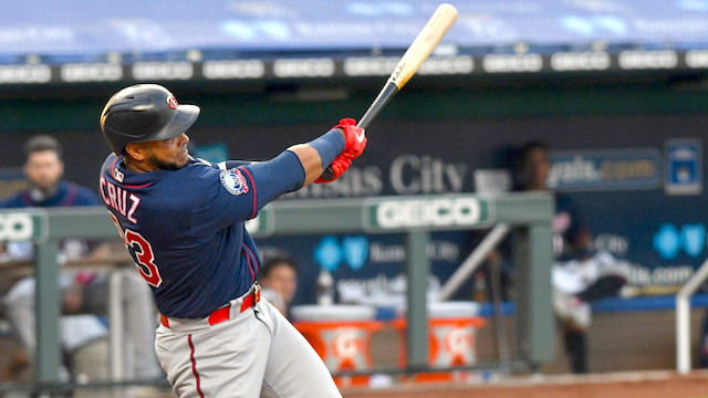 Nelson Cruz makes the play, 03/14/2023