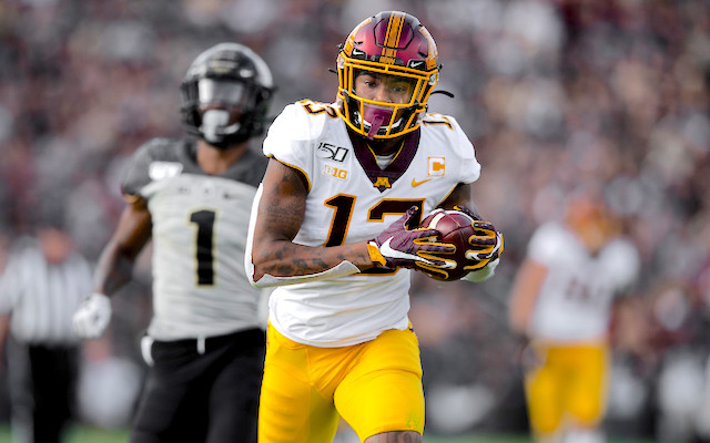 Minnesota star WR Rashod Bateman ending college career to concentrate on  2021 draft - ESPN