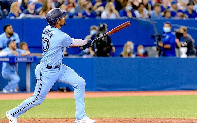 Toronto Blue Jays Marcus Semien Stacked Tee Shirt