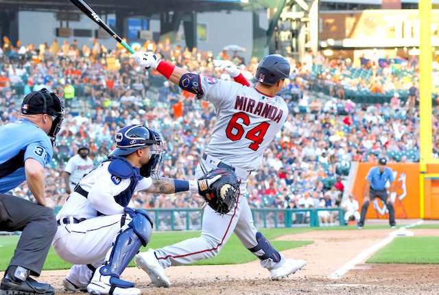 Shoulder injury leads to lost season for Twins third baseman Jose Miranda –  Twin Cities