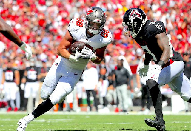 Cade Otton — rankingi futbolu fantasy, podkłady draftowe, wiadomości o kontuzjach w NFL