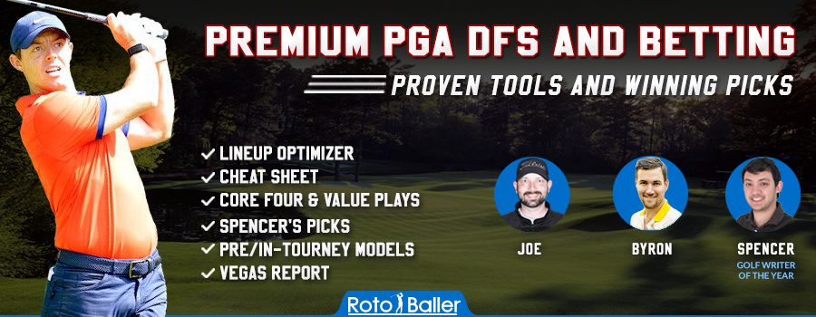 PGA DFS picks daily fantasy golf premium lineup tools